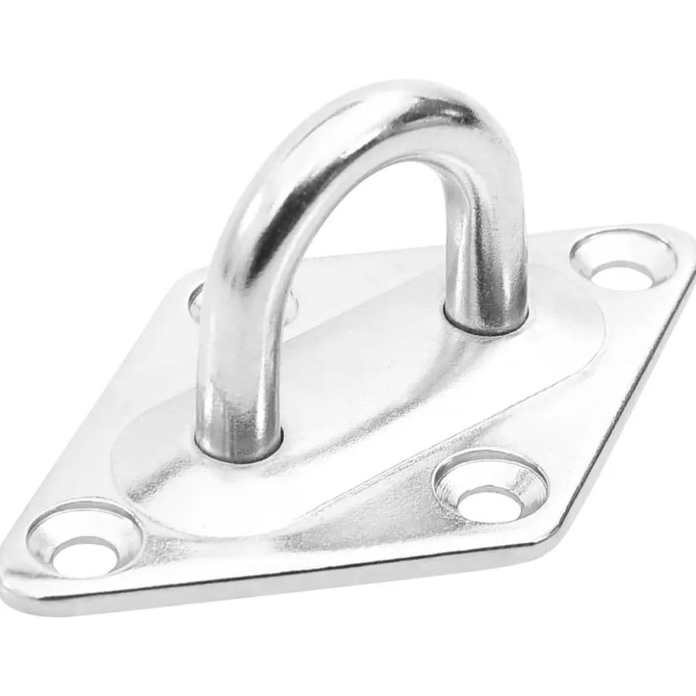 Sale FinePRICE Aurinkopurjeen asennussarja 6-osainen ruostumaton teräs (10250)