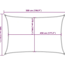 Online FinePRICE Aurinkopurje, 160 g/m² HDPE, eri värejä ja kokoja (16419)