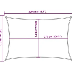 Online FinePRICE Aurinkopurje, 160 g/m² HDPE, eri värejä ja kokoja (16419)