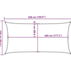 Online FinePRICE Aurinkopurje, 160 g/m² HDPE, eri värejä ja kokoja (16419)