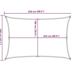 Online FinePRICE Aurinkopurje, 160 g/m² HDPE, eri värejä ja kokoja (16419)