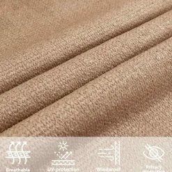 Online FinePRICE Aurinkopurje, 160 g/m² HDPE, eri värejä ja kokoja (16419)