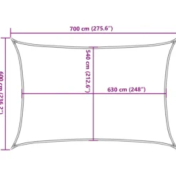Online FinePRICE Aurinkopurje, 160 g/m² HDPE, eri värejä ja kokoja (16419)
