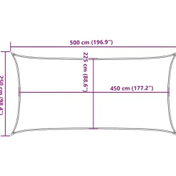 Online FinePRICE Aurinkopurje, 160 g/m² HDPE, eri värejä ja kokoja (16419)