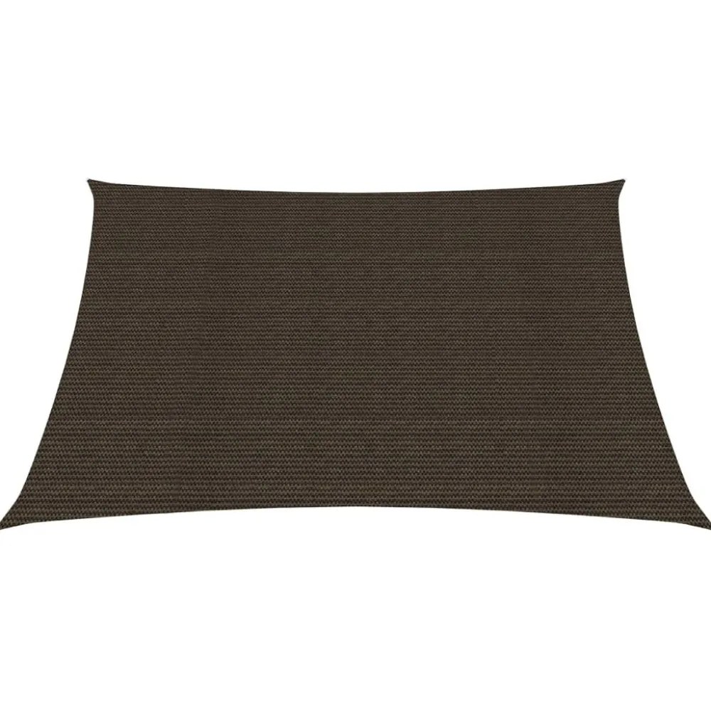 Clearance FinePRICE Aurinkopurje 160 g/m² ruskea 3,6x3,6 m hdpe
