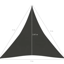 Clearance FinePRICE Aurinkopurje 160 g/m² 3x3x3 m HDPE valkoinen