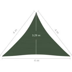 Clearance FinePRICE Aurinkopurje 160 g/m² 3x3x3 m HDPE valkoinen