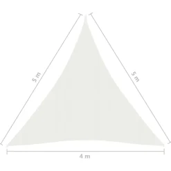 Clearance FinePRICE Aurinkopurje 160 g/m² 3x3x3 m HDPE valkoinen