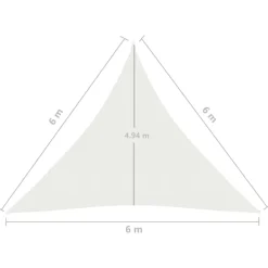 Clearance FinePRICE Aurinkopurje 160 g/m² 3x3x3 m HDPE valkoinen