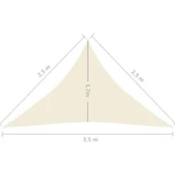 Clearance FinePRICE Aurinkopurje 160 g/m² 3x3x3 m HDPE valkoinen