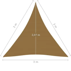 Clearance FinePRICE Aurinkopurje 160 g/m² 3x3x3 m HDPE valkoinen