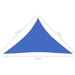 Clearance FinePRICE Aurinkopurje 160 g/m² 3x3x3 m HDPE valkoinen