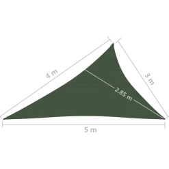 Clearance FinePRICE Aurinkopurje 160 g/m² 3x3x3 m HDPE valkoinen