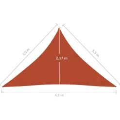 Clearance FinePRICE Aurinkopurje 160 g/m² 3x3x3 m HDPE valkoinen