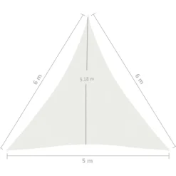 Clearance FinePRICE Aurinkopurje 160 g/m² 3x3x3 m HDPE valkoinen