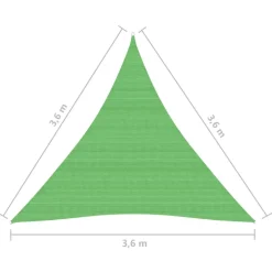 Clearance FinePRICE Aurinkopurje 160 g/m² 3x3x3 m HDPE valkoinen