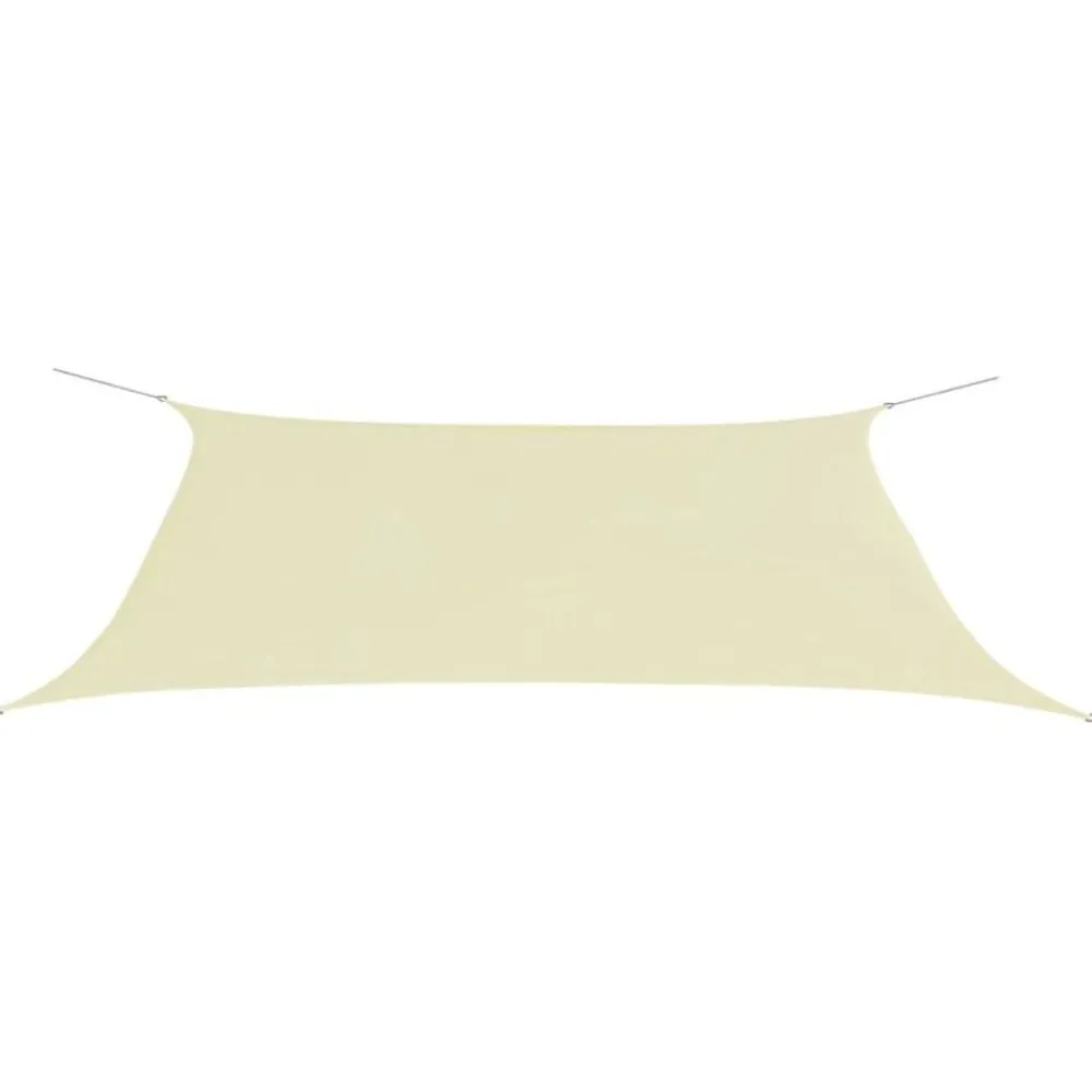 Outlet FinePRICE Aurinkopurje oxford-kangas suorakaide 4x6 m kerma