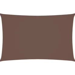 Discount FinePRICE Aurinkopurje Oxford-kangas suorakaide 5x8 m ruskea (35826)