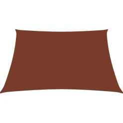 FinePRICE Aurinkopurje Oxford kangas suorakaide 2x2,5 m terrakotta