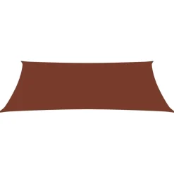 New FinePRICE Aurinkopurje Oxford kangas suorakaide 3x6 m terrakotta