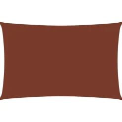 Online FinePRICE Aurinkopurje Oxford kangas suorakaide 6x8 m terrakotta
