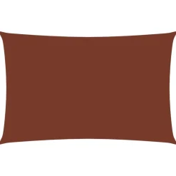 Sale FinePRICE Aurinkopurje Oxford kangas suorakaide 4x7 m terrakotta