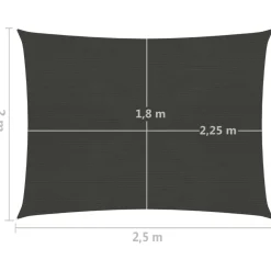 Discount FinePRICE Aurinkopurje suorakulma, HDPE, 160g/m², eri kokoja ja värejä