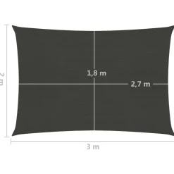 Discount FinePRICE Aurinkopurje suorakulma, HDPE, 160g/m², eri kokoja ja värejä