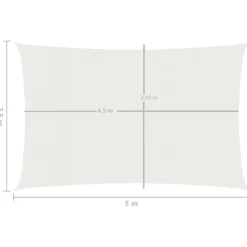 Discount FinePRICE Aurinkopurje suorakulma, HDPE, 160g/m², eri kokoja ja värejä