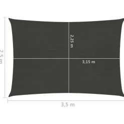 Discount FinePRICE Aurinkopurje suorakulma, HDPE, 160g/m², eri kokoja ja värejä
