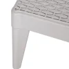 FinePRICE Aurinkotuoli harmaa 186x60x29 cm PP