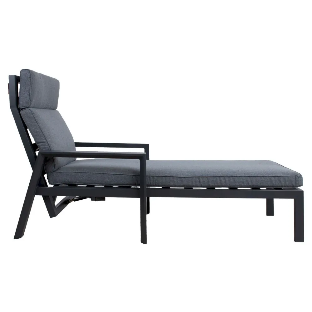 Hot Home4you Aurinkotuoli Casper harmaa