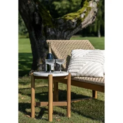 Clearance House Nordic Aurinkotuoli Derby, tiikki/polyrottinki, ruskea