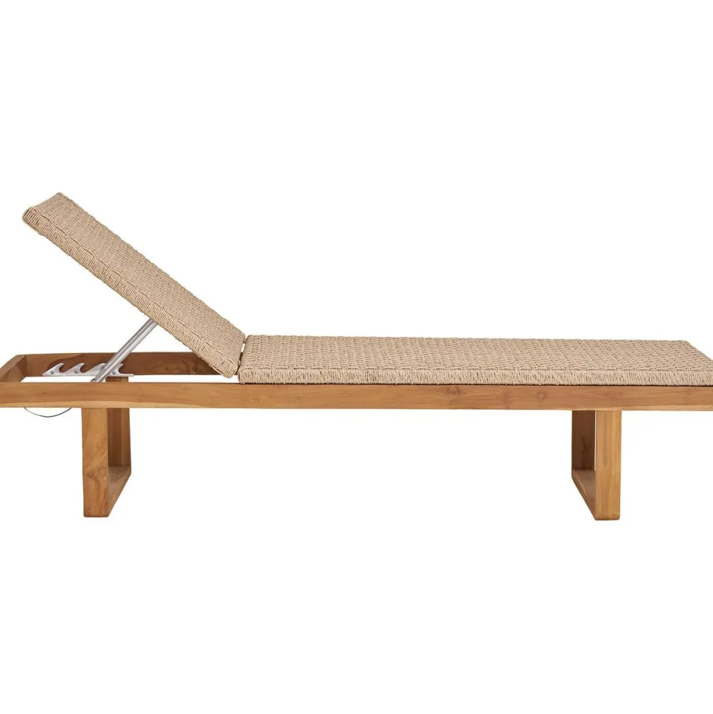 Clearance House Nordic Aurinkotuoli Derby, tiikki/polyrottinki, ruskea