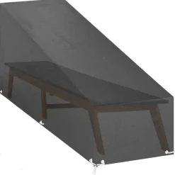 Hot FinePRICE Aurinkotuolin suojus 12 purjerengasta 200x65x35/60 cm PE