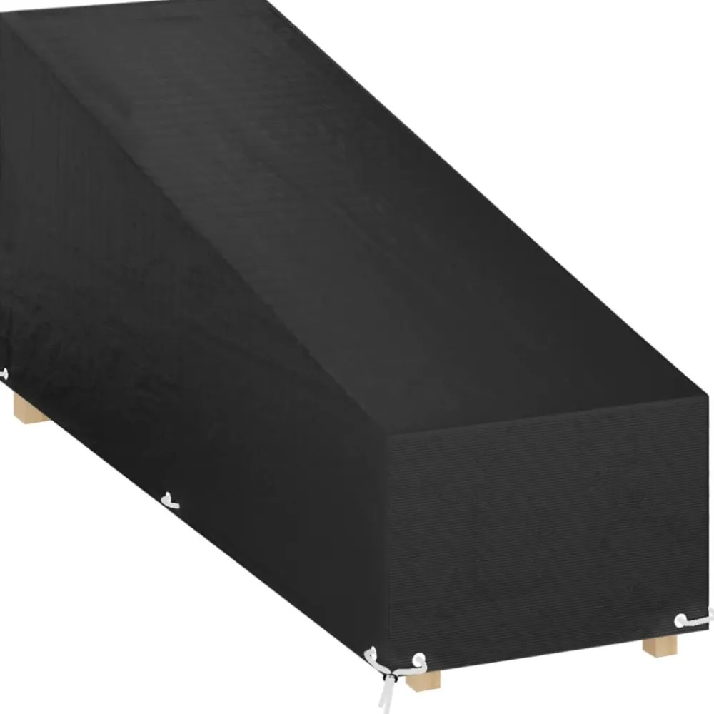 Hot FinePRICE Aurinkotuolin suojus 12 purjerengasta 200x65x35/60 cm PE