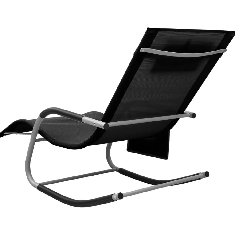 Sale FinePRICE Aurinkotuoli textilene kerma/harmaa