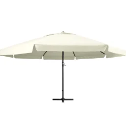 New FinePRICE Aurinkovarjo alumiinitanko 500 cm antrasiitti