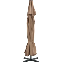 New FinePRICE Aurinkovarjo alumiinitanko 500 cm antrasiitti