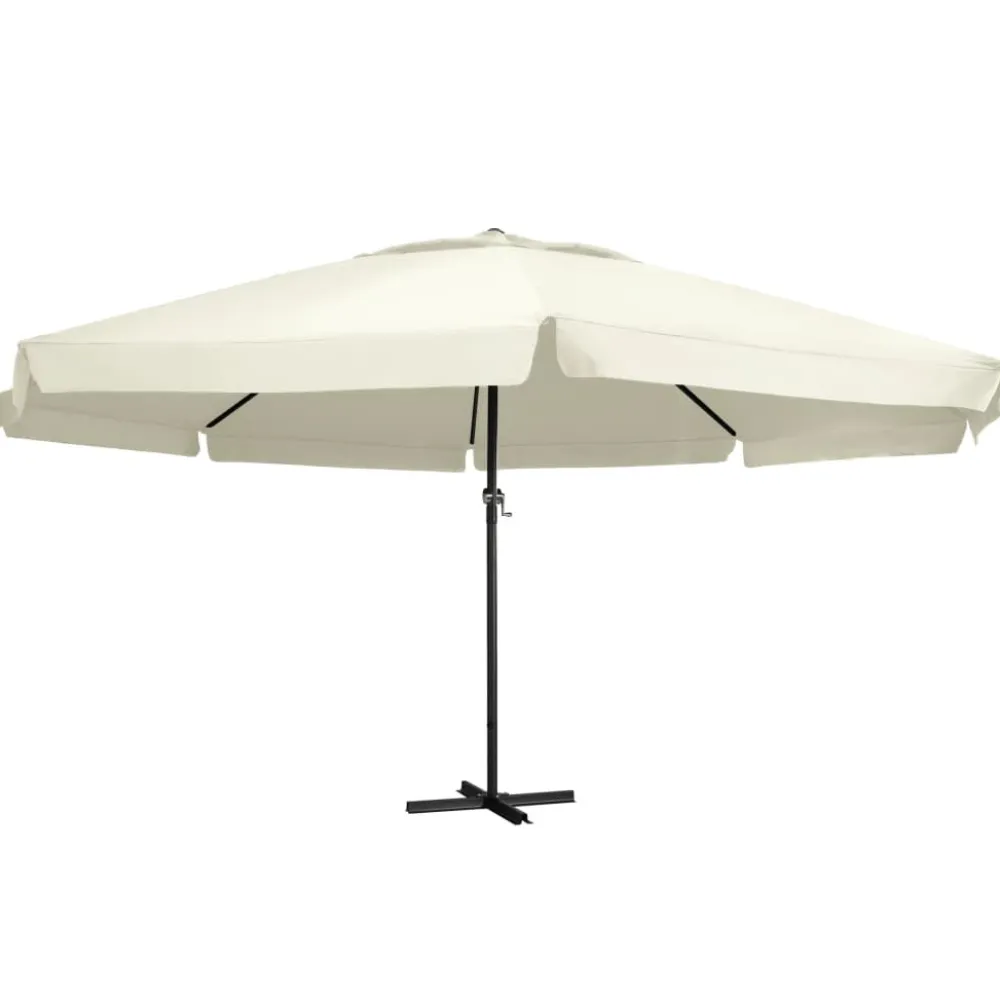 New FinePRICE Aurinkovarjo alumiinitanko 500 cm antrasiitti