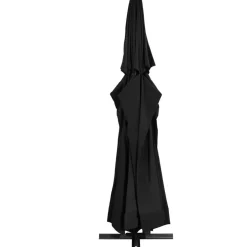 Outlet FinePRICE Aurinkovarjo alumiinitanko 500 cm musta