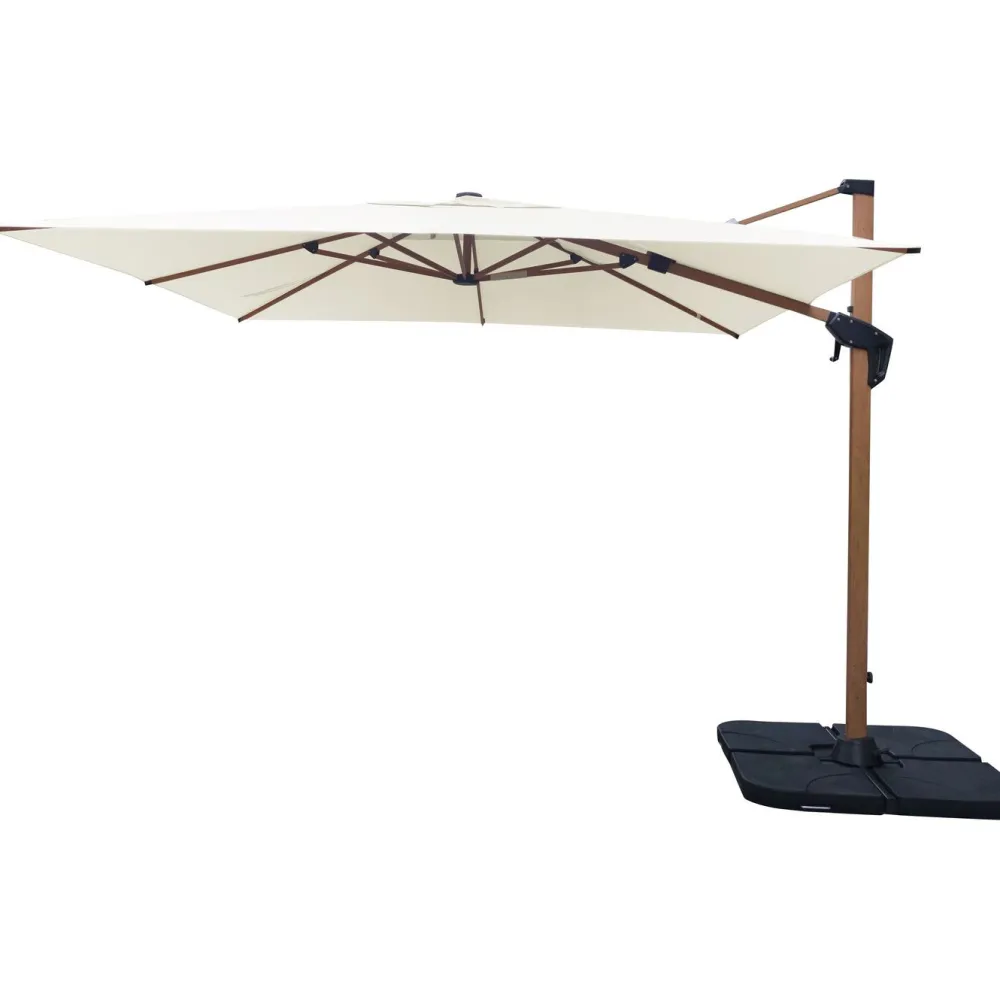 Outlet Baltic Garden Aurinkovarjo Rio de-luxe, Ø 3 m, beige