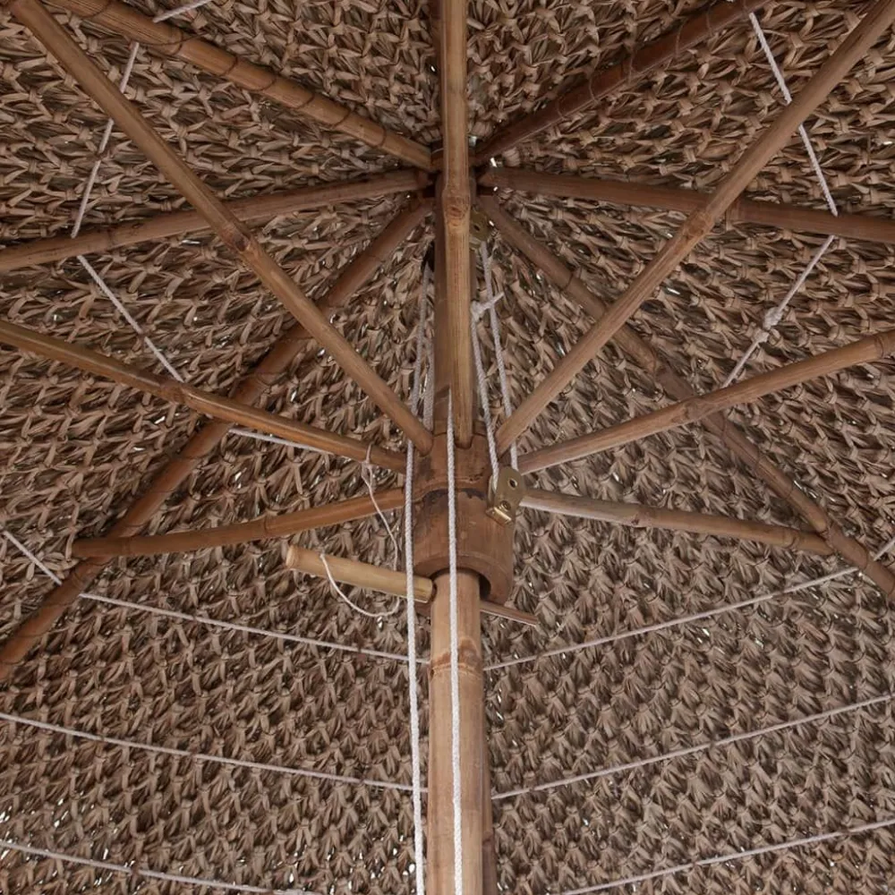 Hot FinePRICE Aurinkovarjo bambu/banaanipuun lehdet 210 cm