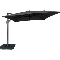 Outlet House Nordic Aurinkovarjo Baza, 295x295cm, musta