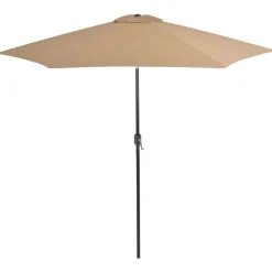 Sale FinePRICE Aurinkovarjo metallirunko 300 cm harmaanruskea