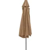 Clearance FinePRICE Aurinkovarjo metallirunko 400 cm harmaanruskea