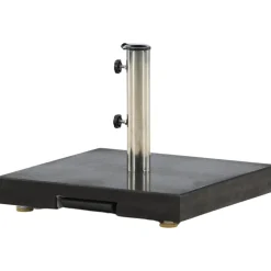 Online Venture Home Aurinkovarjon jalka Stathera, neliskulmainen, 40kg, musta graniitti