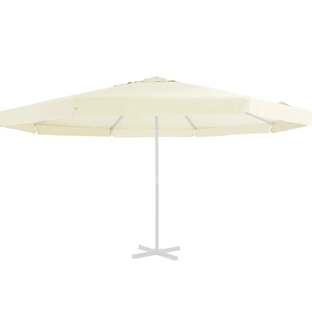 Sale FinePRICE Aurinkovarjon vaihtokangas musta 500 cm (12544)