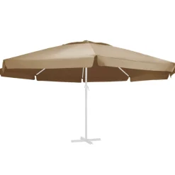 Sale FinePRICE Aurinkovarjon vaihtokangas harmaanruskea 600 cm (12549)