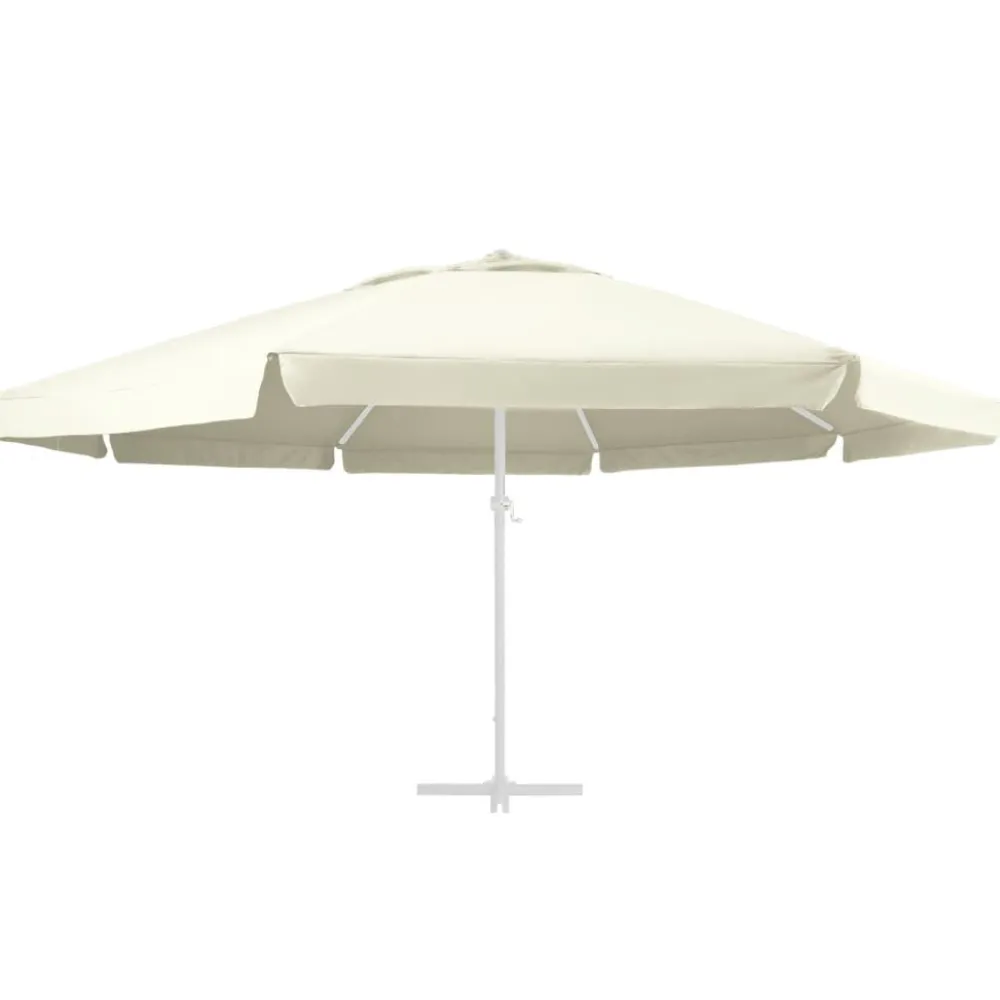 Outlet FinePRICE Aurinkovarjon vaihtokangas hiekka 600 cm (12546)